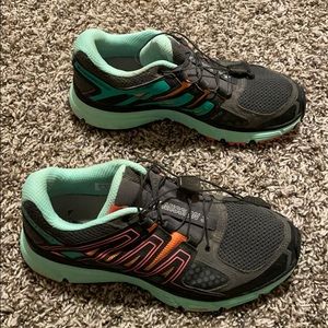 Salomon trail running shoe